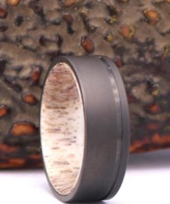 Antler Wedding Bands